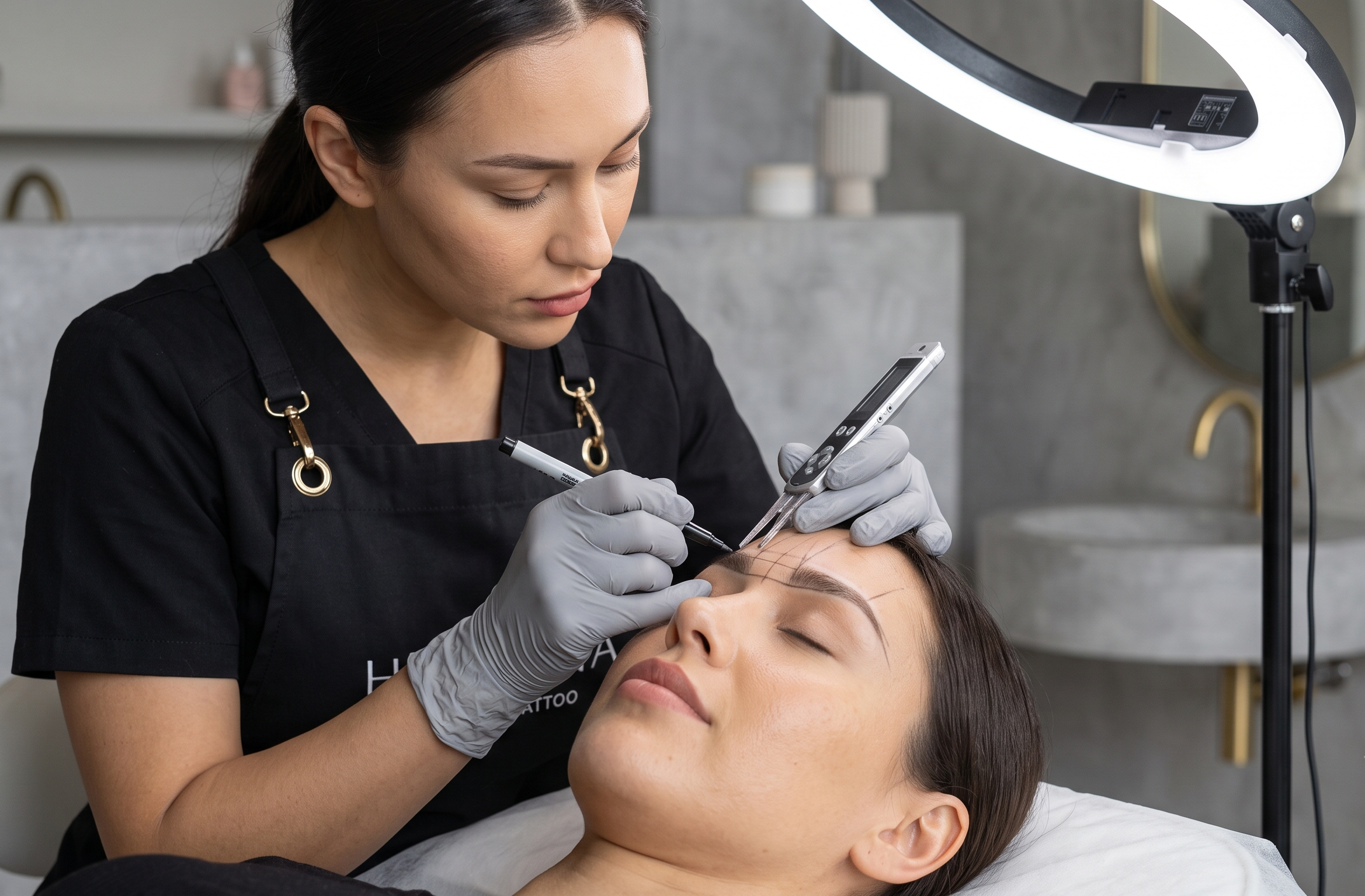 Cosmetic tattooing South West Sydney guide for ombré brows, combination brows, nano hair strokes, lip blush and eyeliner.