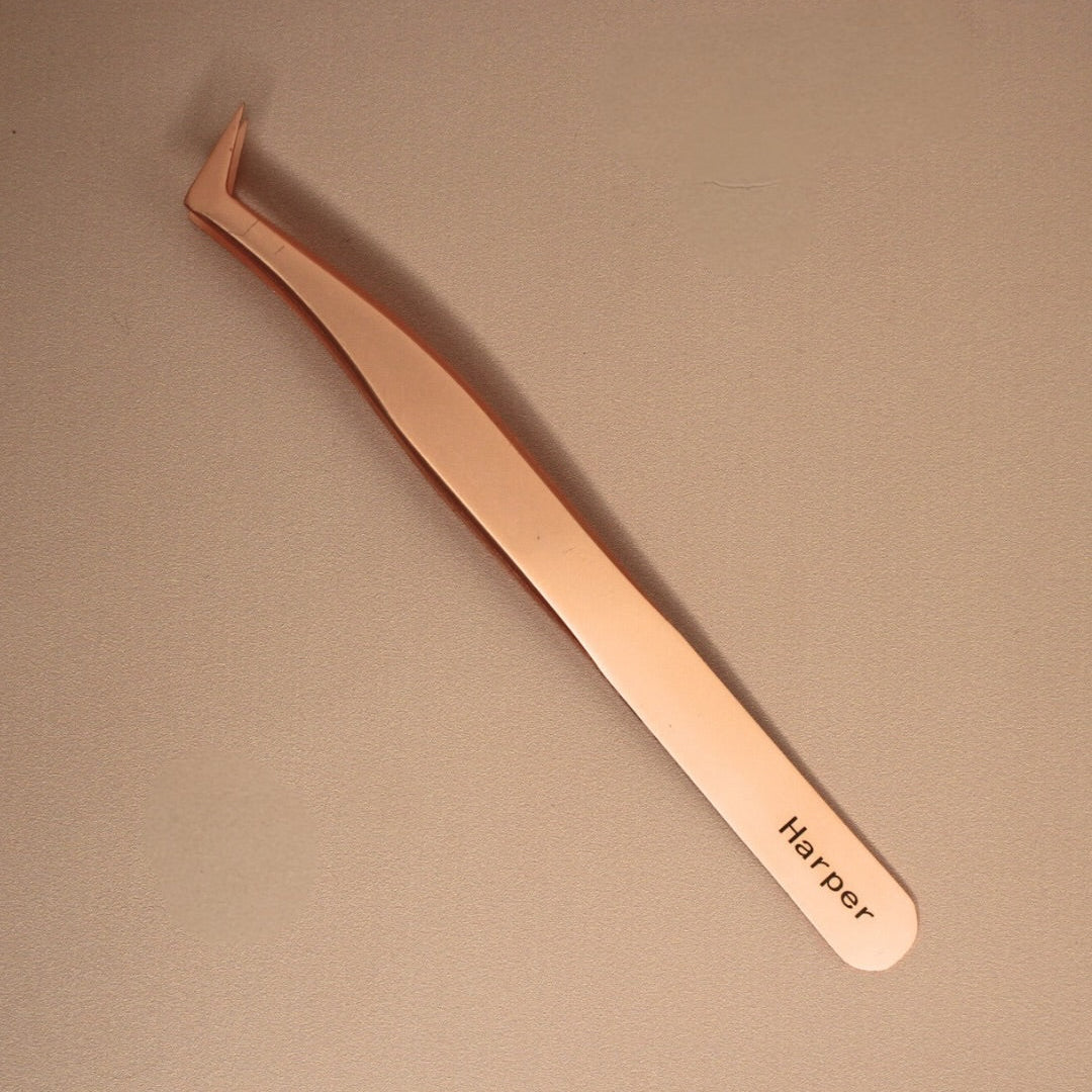 LBA Rose Gold Harper Tweezers
