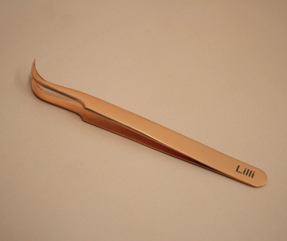 LBA Rose Gold Lilli Tweezers