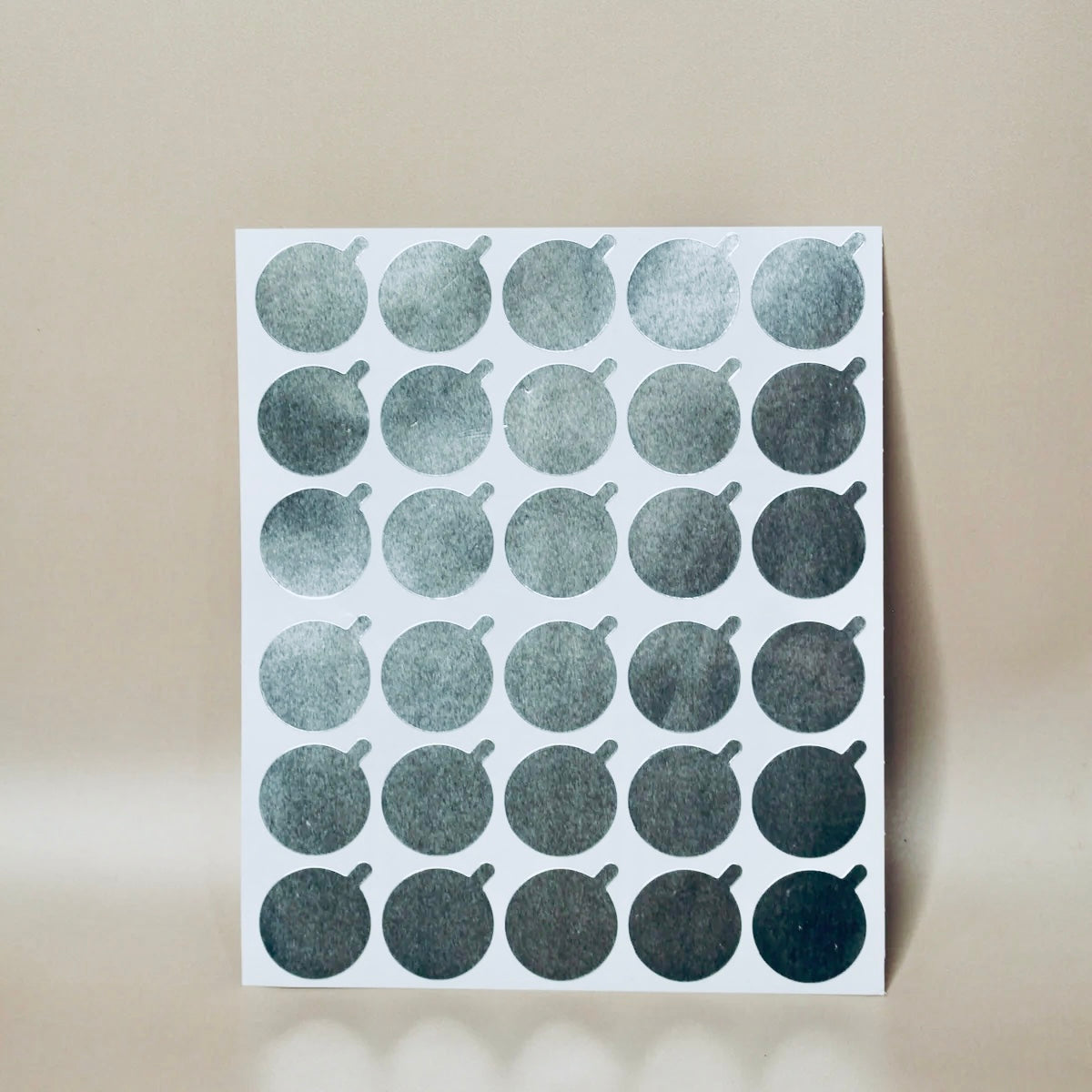 Disposable Glue Foil Stickers - Pack of 4