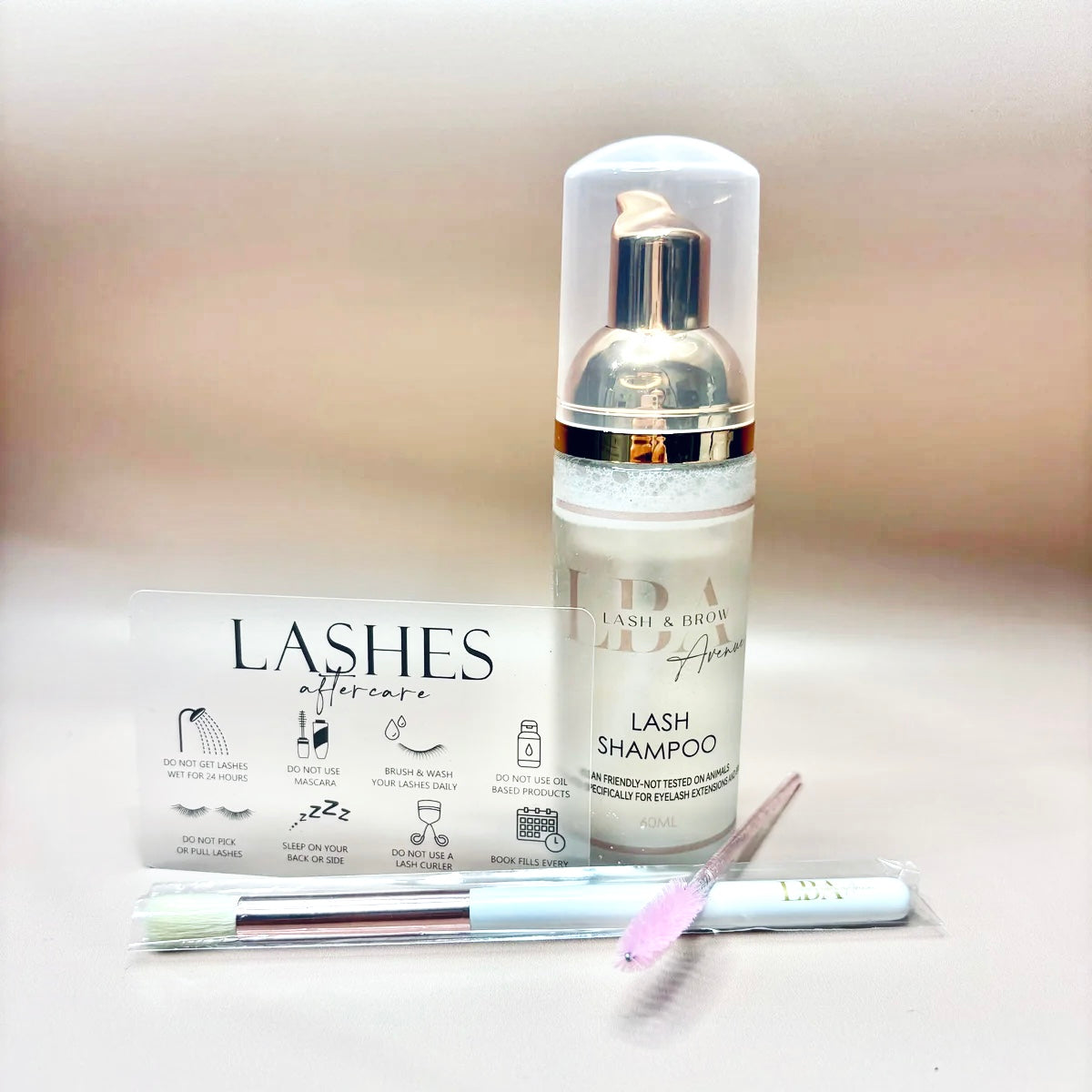 LBA Lash Shampoo Kit
