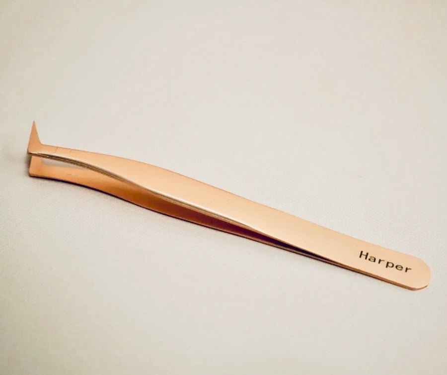 LBA Rose Gold Harper Tweezers