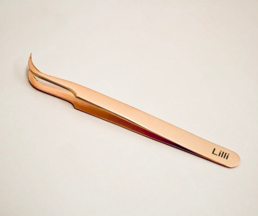 LBA Rose Gold Lilli Tweezers