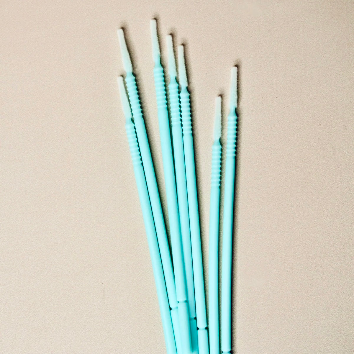 Long Head Disposable Lint Free Microfibre Wands - Pack of 100