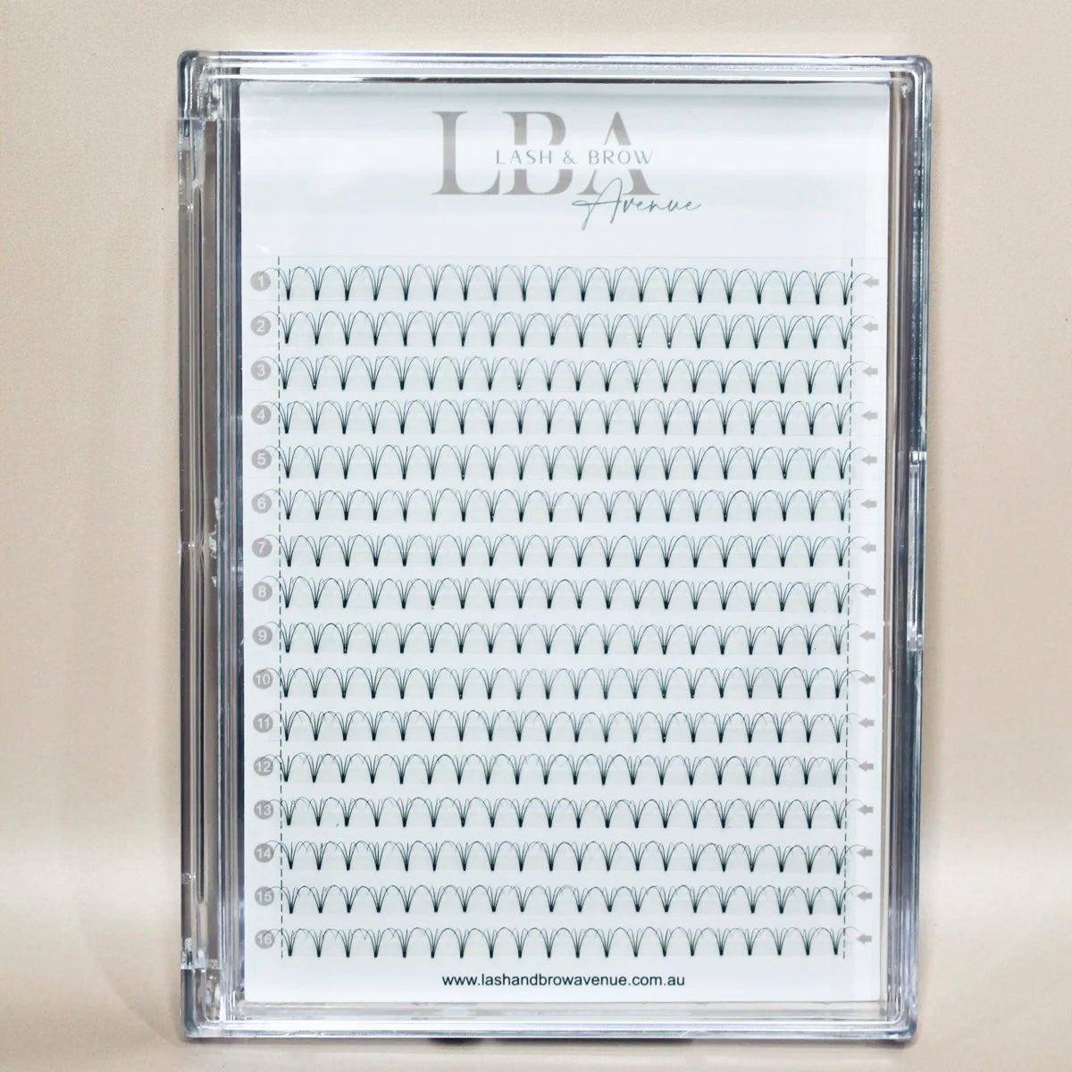 Wide Stem Volume Mega Trays - 16 lines