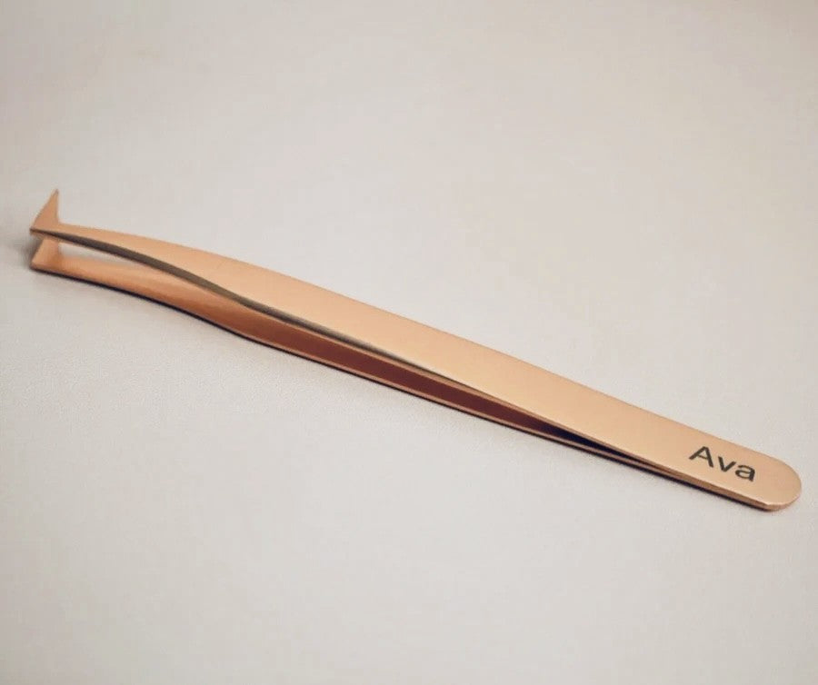 LBA Rose Gold Ava Tweezers