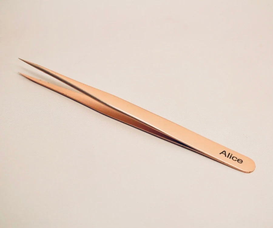 LBA Rose Gold Alice Tweezers
