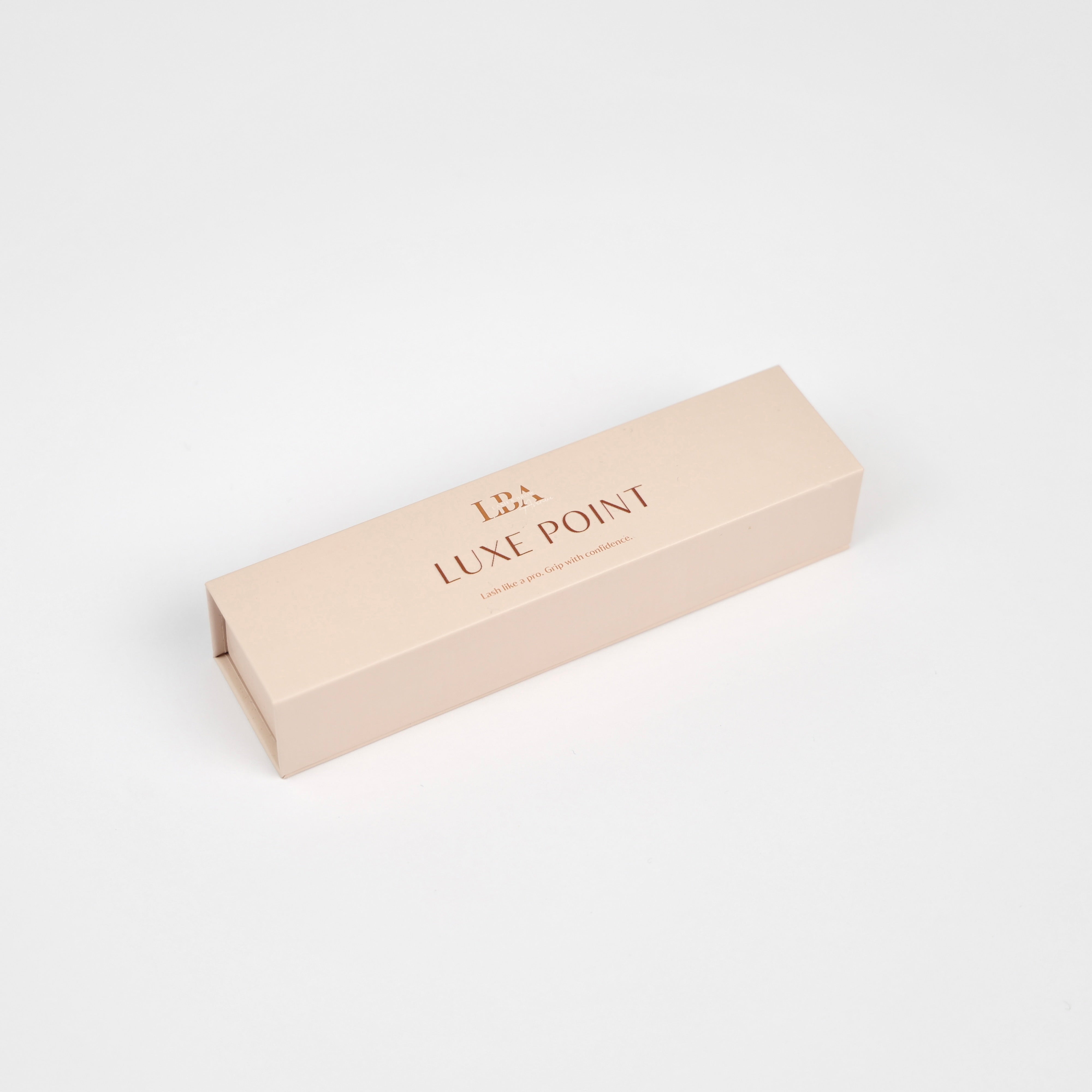 Fibre Tip Lash Tweezer - Luxe Point