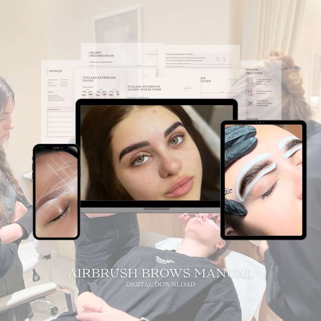 Airbrush Brow Training Manual – E-Book