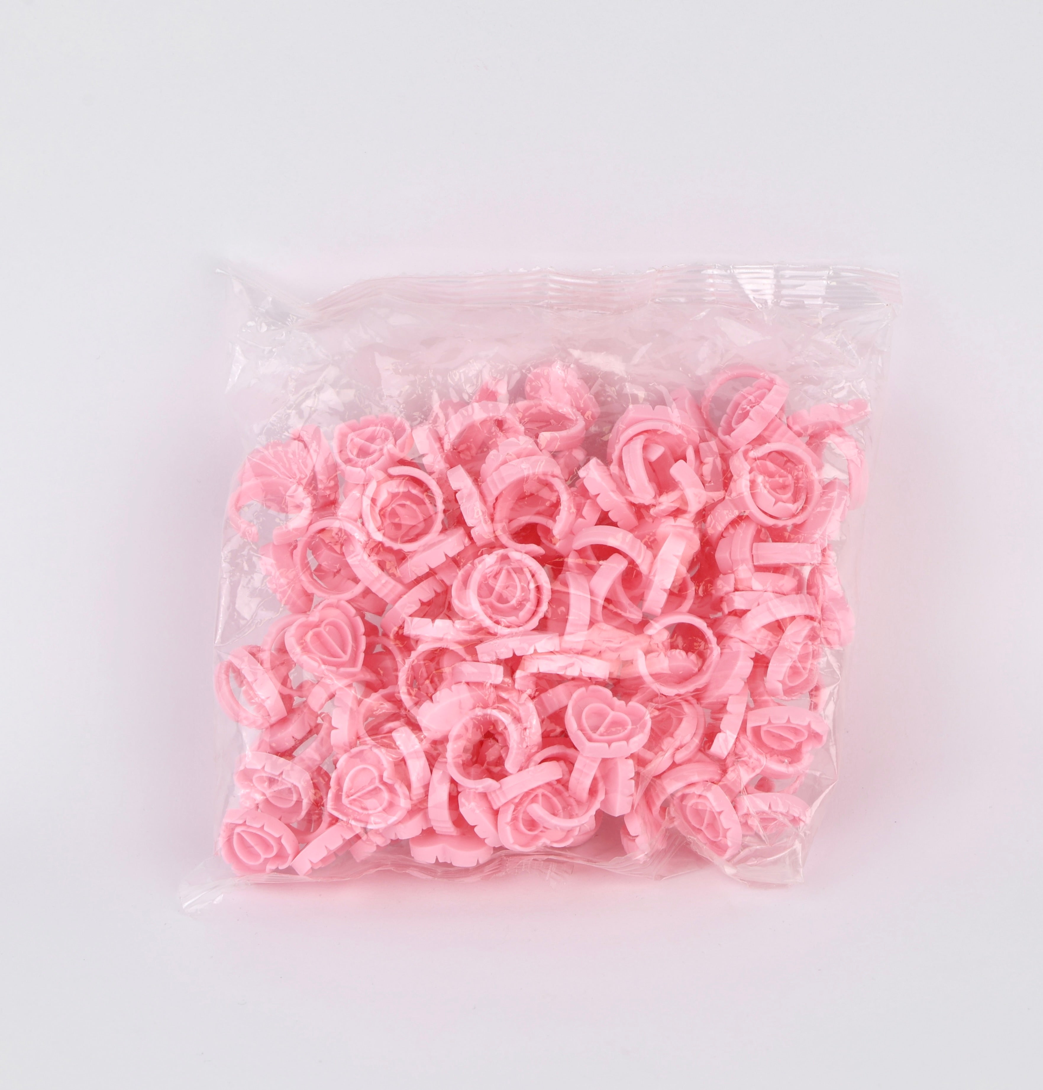 Disposable Lash Glue Rings – 100 Pack