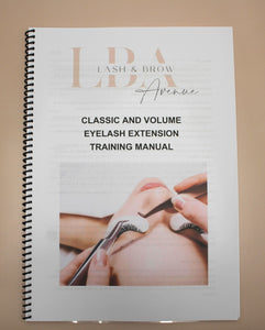 Eyelash Extensions Training Manual