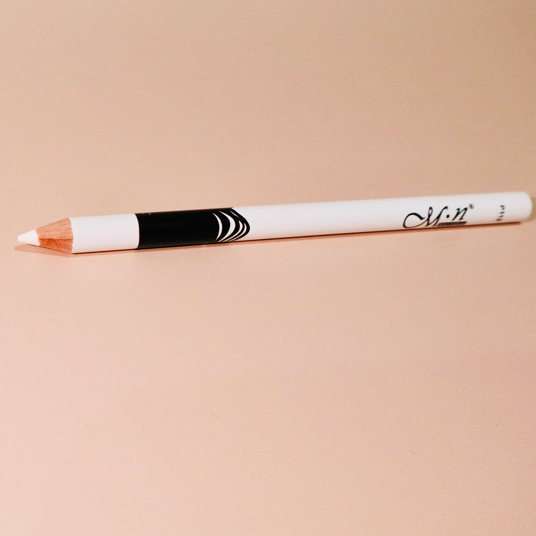 Brow Mapping White Pencil