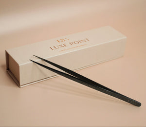 Fibre Tip Lash Tweezer - Luxe Point