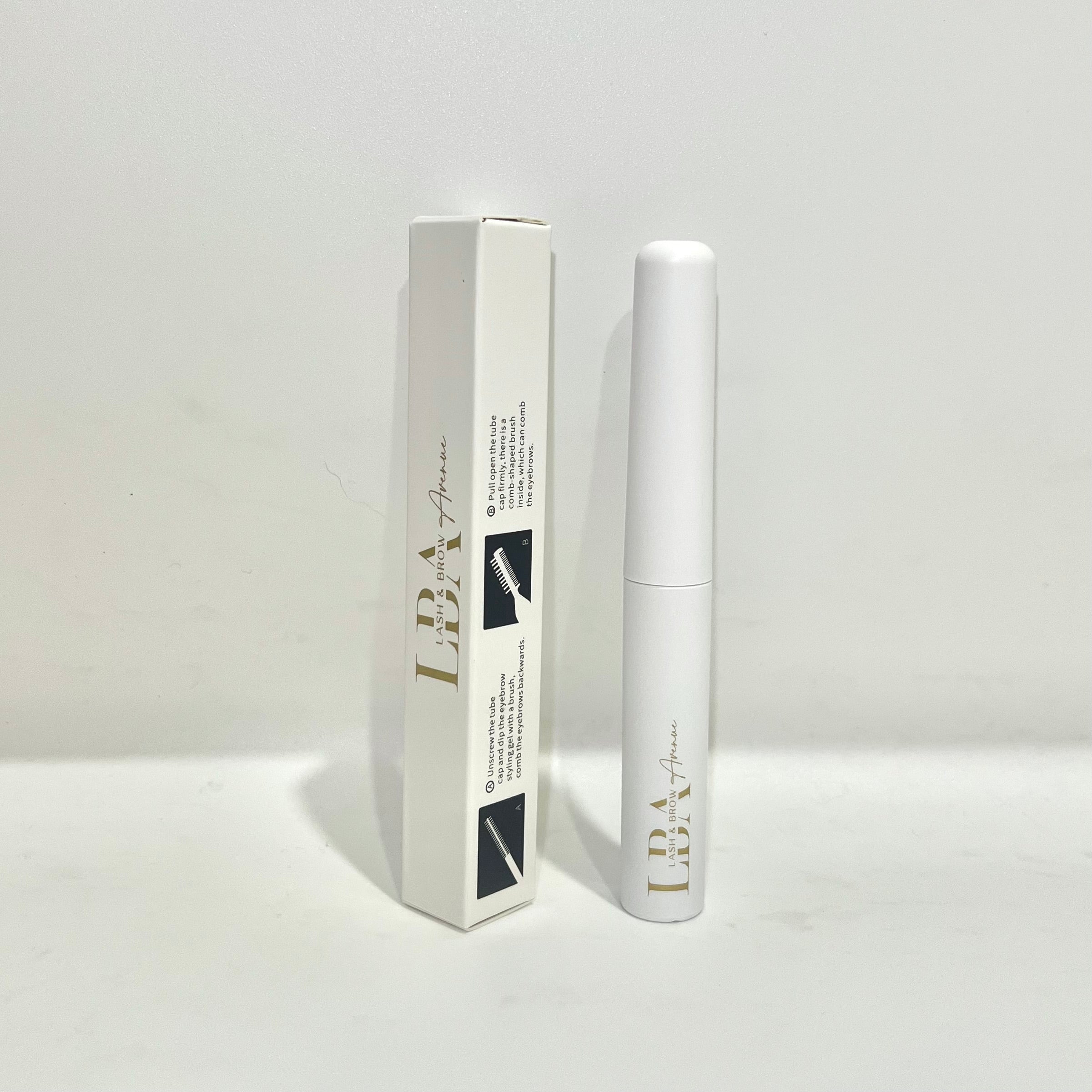 LBA Brow Sculpt Clear Brow Gel | Long-Lasting Hold