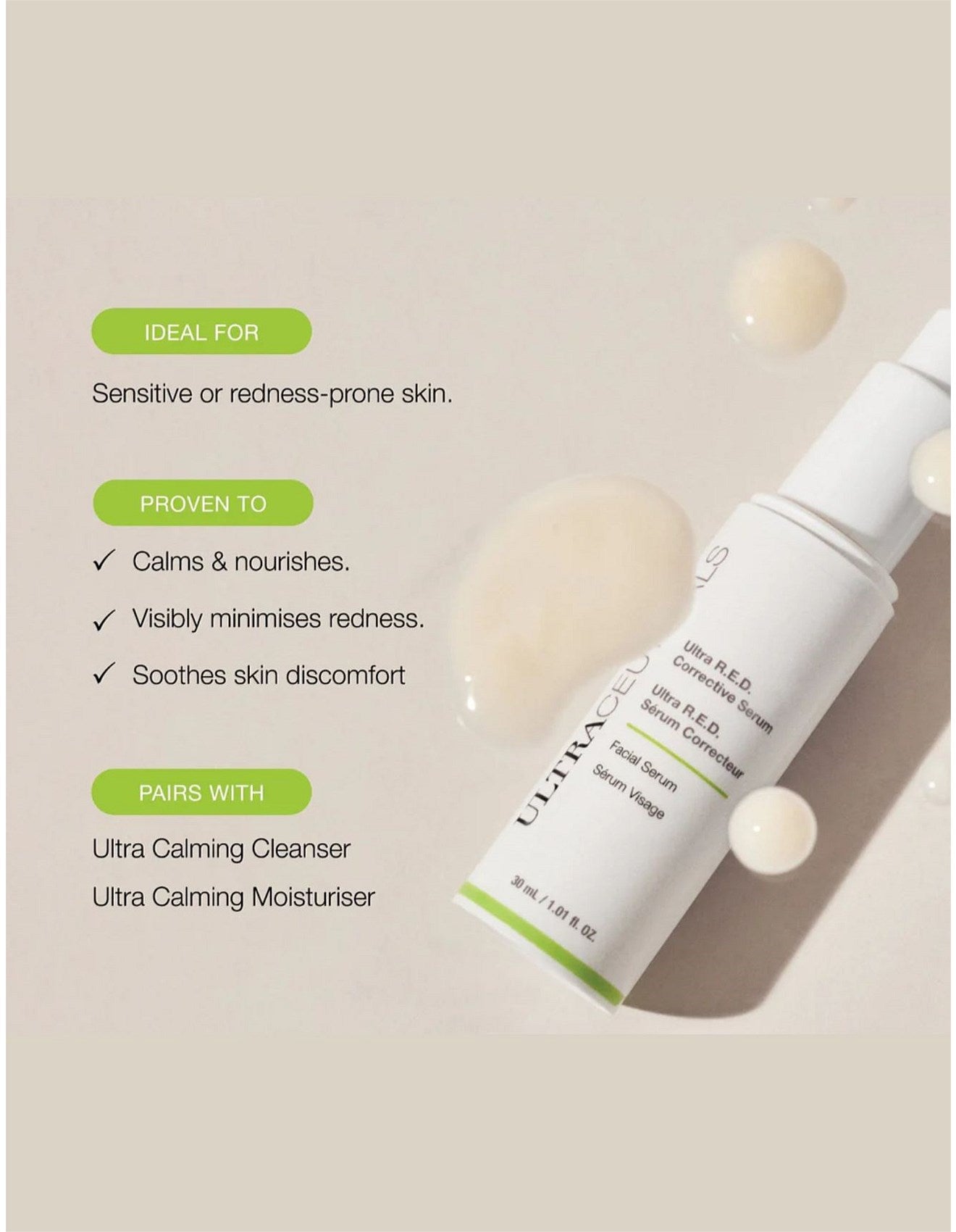 R.E.D. Recovery Serum | Calm & Soothe Sensitive Skin