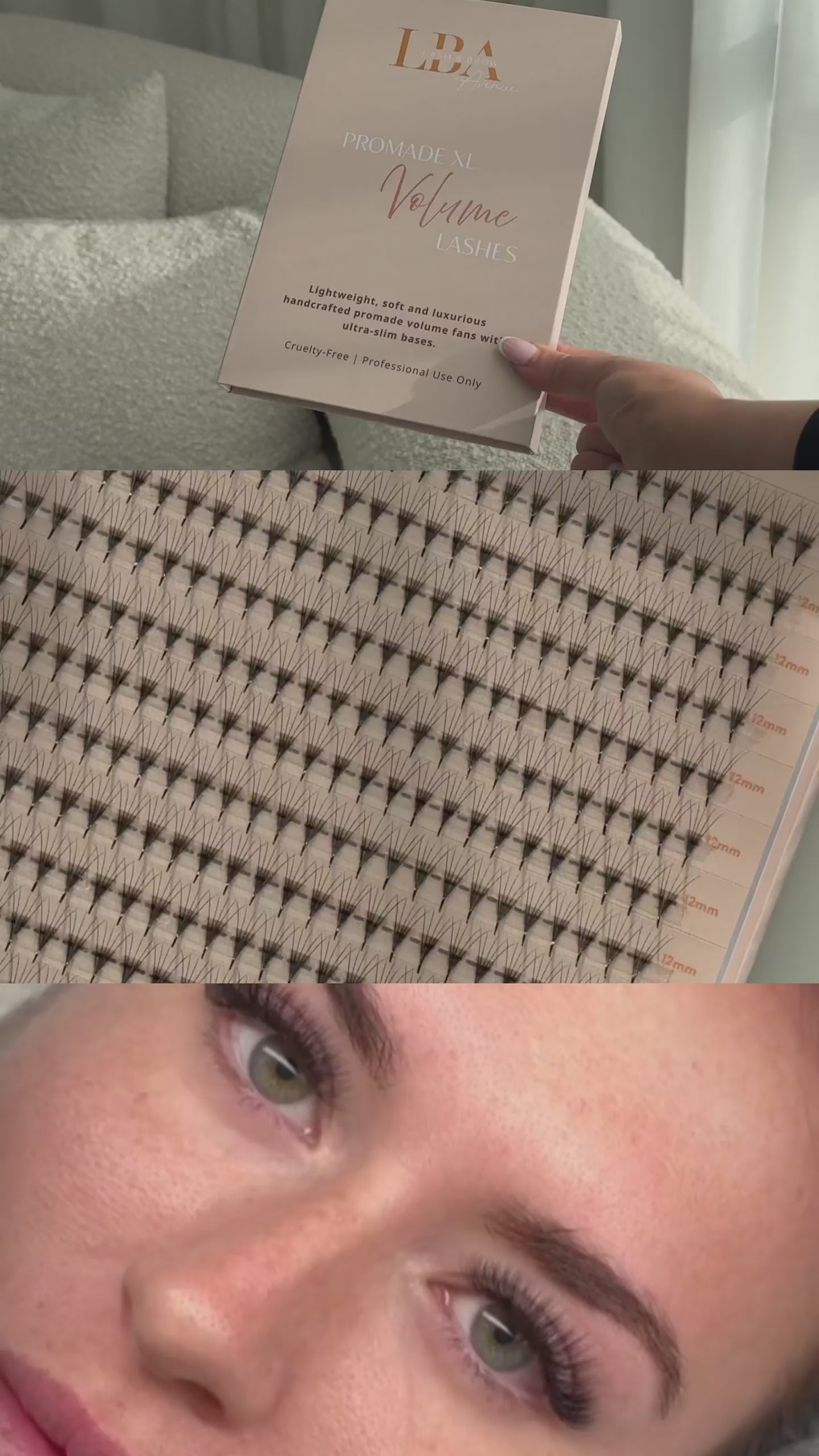 Promade XL Volume Lashes 3D, 4D & 5D