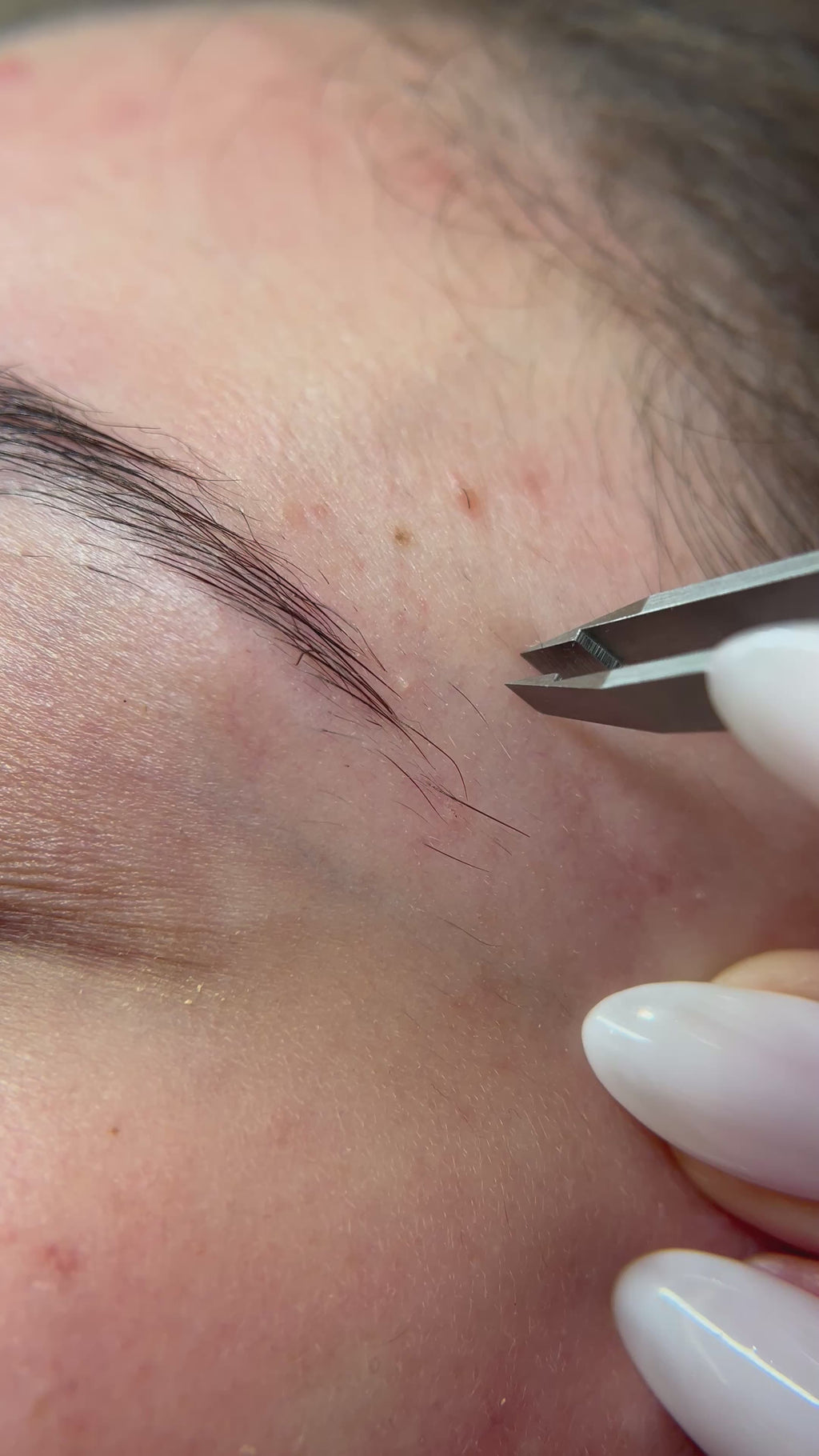 Pro Angle Brow Tweezers | Precision Stainless Steel Tweezers